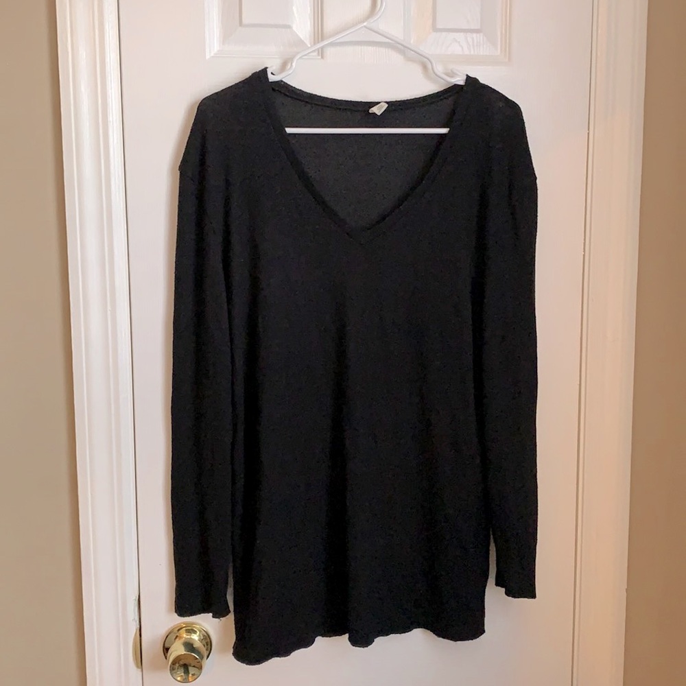 Nordstrom BP oversized V-neck sweater